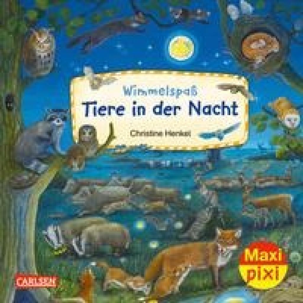 9783551059741 - Maxi Pixi 425 VE 5 Wimmelspaß Tiere in der Nacht (5 Exemplare) - Christine Henkel 9783551059741 - Maxi Pixi 425 VE 5 Wimmelspaß Tiere in der Nacht (5 Exemplare) - Christine Henkel