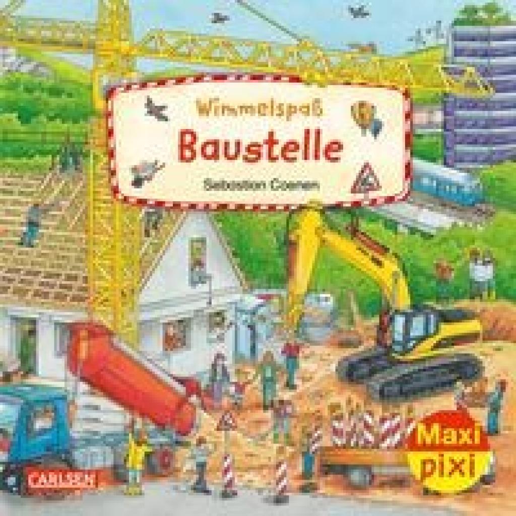 9783551059734 - Maxi Pixi 424 VE 5 Wimmelspaß Baustelle (5 Exemplare) - Christina Braun