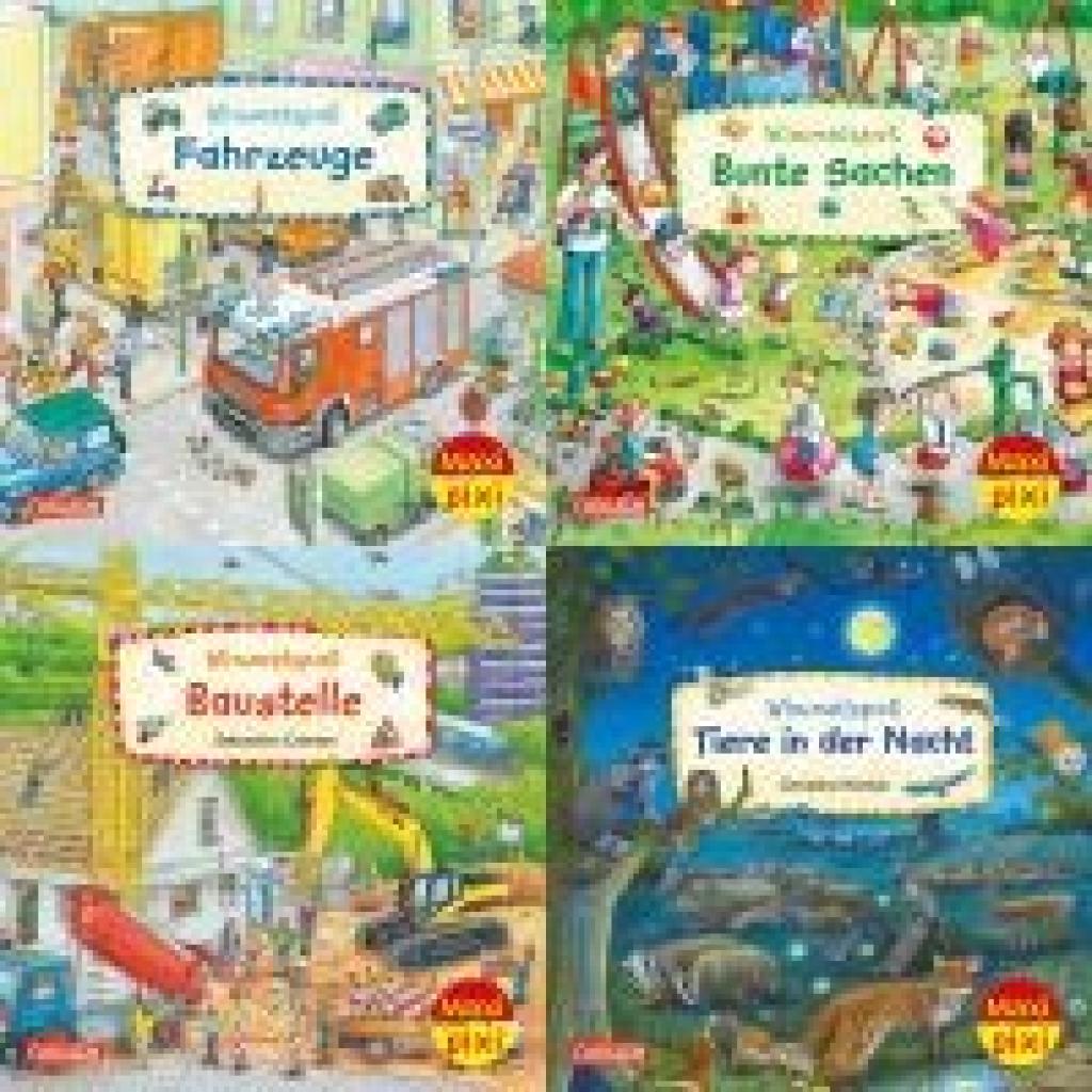 9783551030702 - Maxi-Pixi-4er-Set 105 Wimmelbilder 8 (4x1 Exemplar) Gebunden