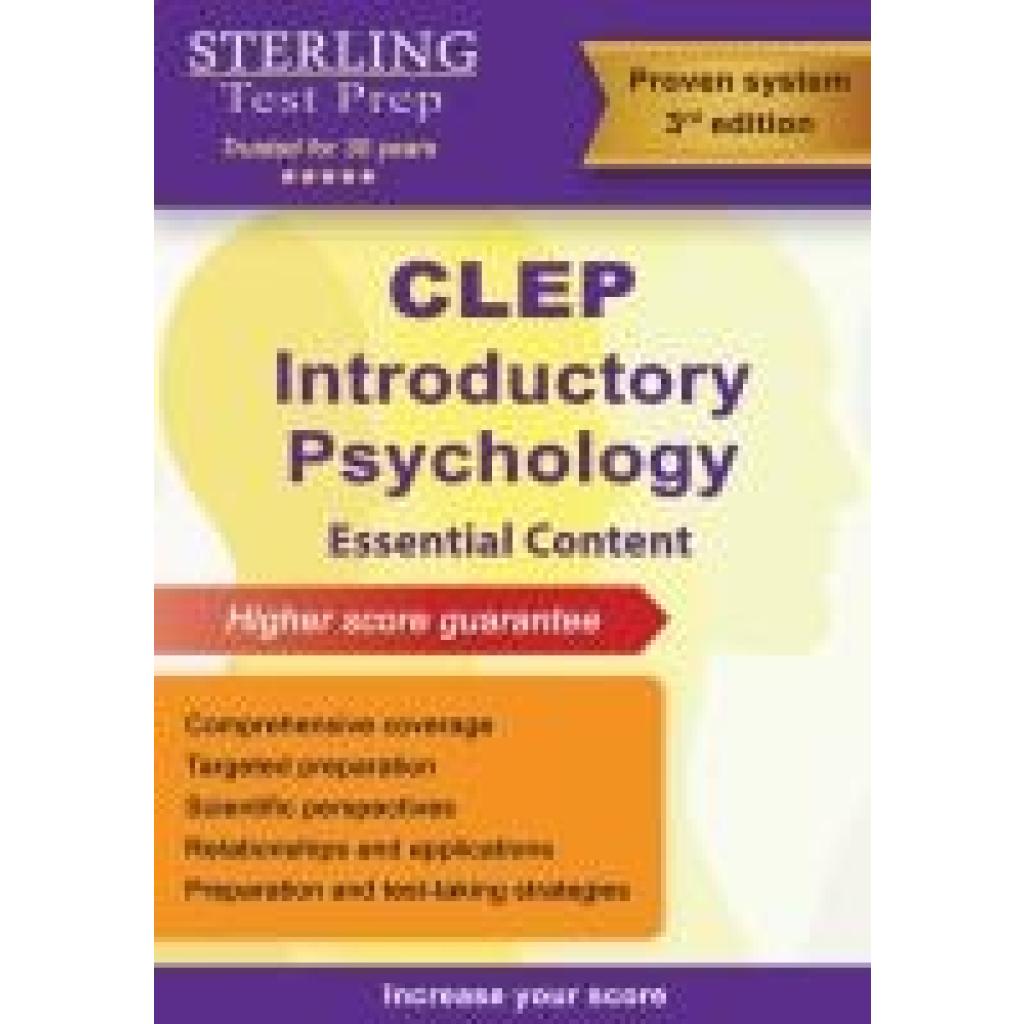 Test Prep, Sterling: CLEP Introductory Psychology