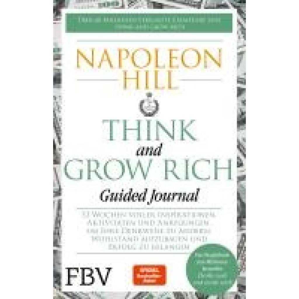 9783959727358 - Think and Grow Rich - Guided Journal - Napoleon Hill Kartoniert (TB)
