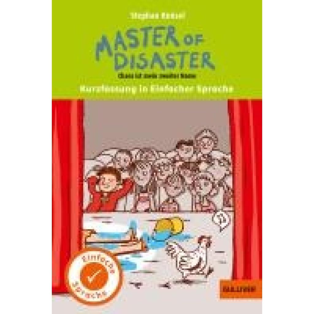 9783407824226 - Kurzfassung in Einfacher Sprache Master of Disaster - Stephan Knösel Taschenbuch