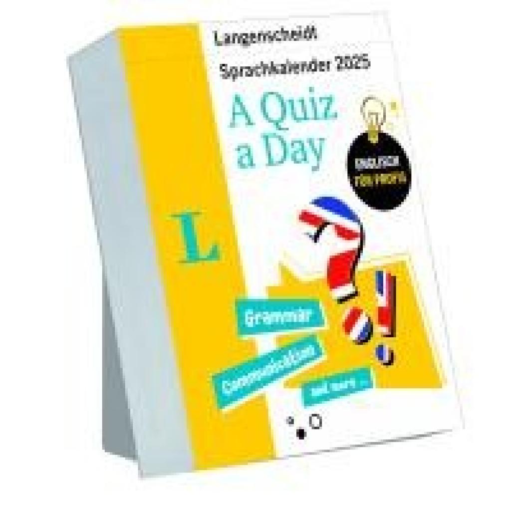 Langenscheidt Sprachkalender Englisch A Quiz a Day 2025