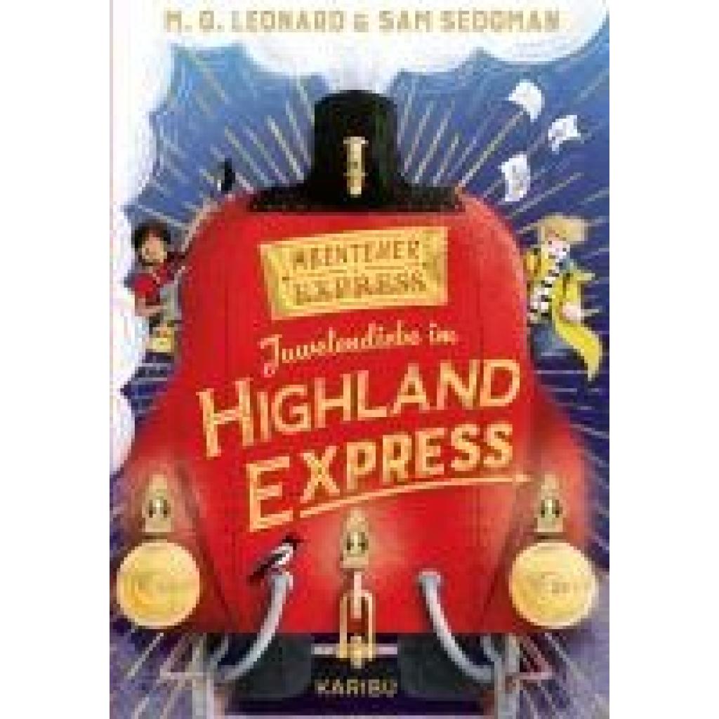 9783961293896 - Abenteuer-Express (Band 1) - Juwelendiebe im Highland Express - Maya G Leonard Sam Sedgeman Gebunden