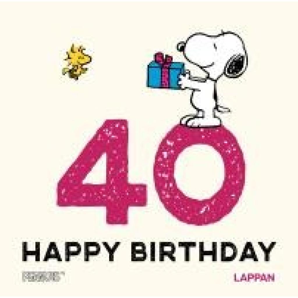 9783830364320 - Schulz Charles M Peanuts Geschenkbuch Happy Birthday zum 40 Geburtstag