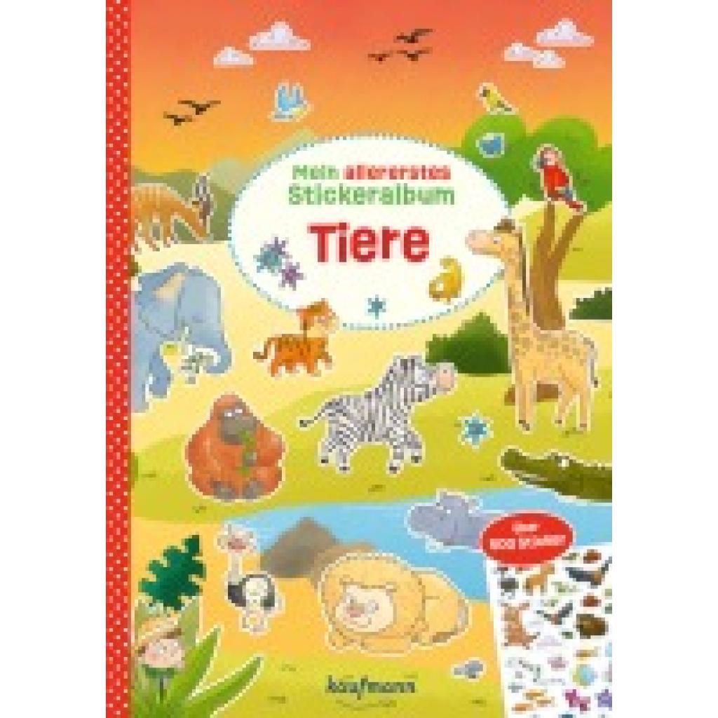 9783780665010 - Mein allererstes Stickeralbum - Tiere - Nadine Weihe Geheftet