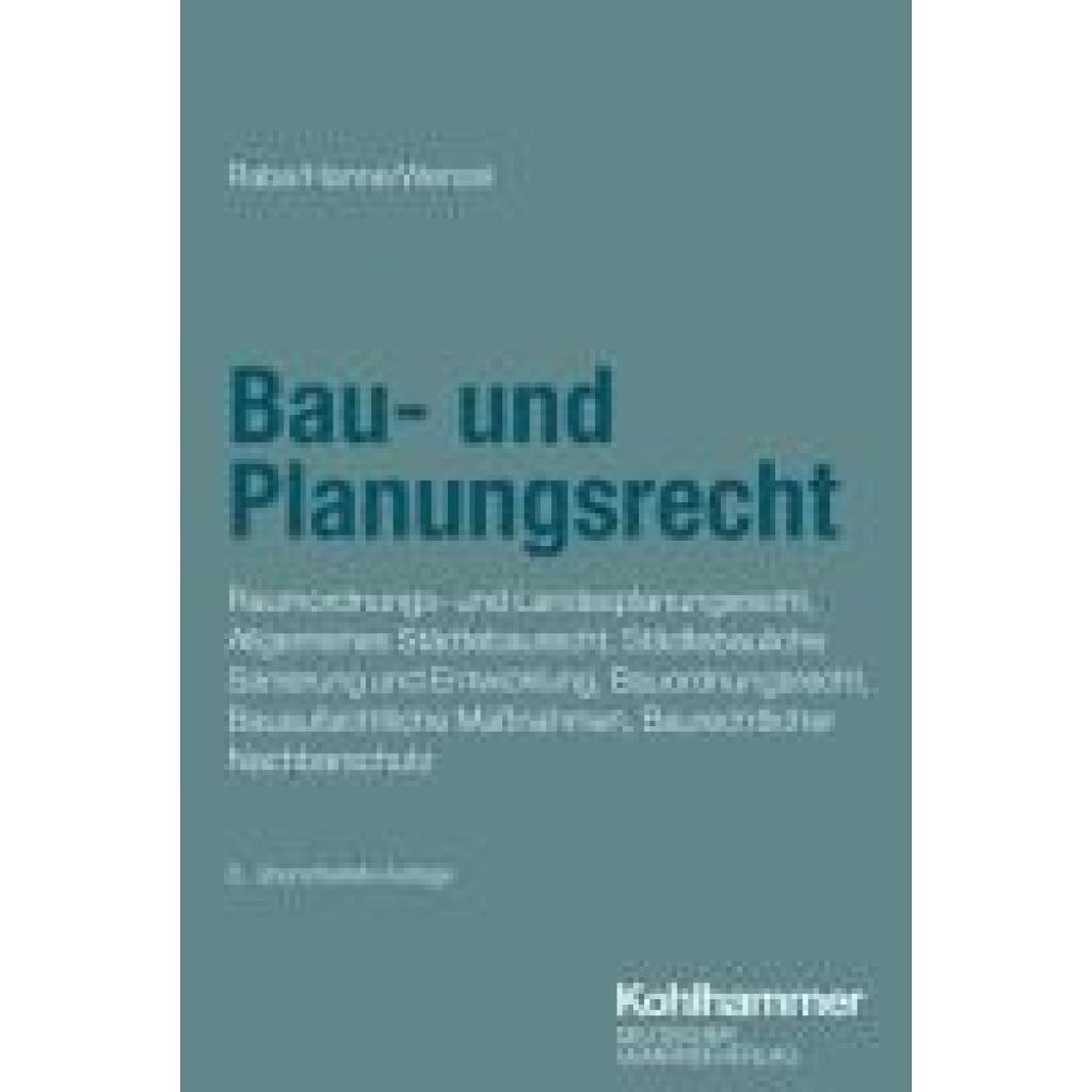 9783555023144 - Hanne Wolfgang Bau- und Planungsrecht
