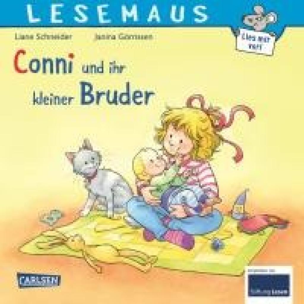 9783551084569 - LESEMAUS 23 Conni und ihr kleiner Bruder - Liane Schneider Kartoniert (TB)