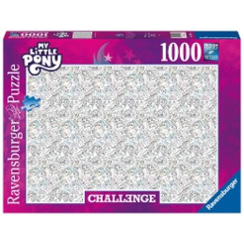 Ravensburger Puzzle 17160 - My Little Pony - 1000 Teile Challenge Puzzle für Erwachsene und Kinder ab 14 Jahren