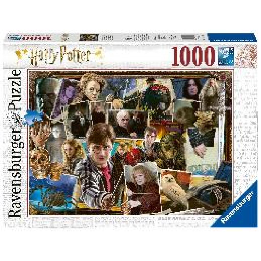 Harry Potter gegen Voldemort - Puzzle mit 1000 Teilen
