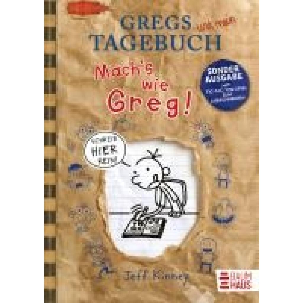 9783833908927 - Gregs Tagebuch - Machs wie Greg! - Jeff Kinney Kartoniert (TB)
