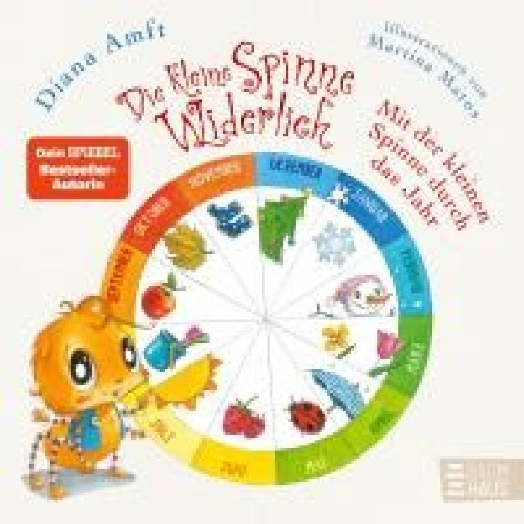 9783833908859 - Die kleine Spinne Widerlich - Mit der kleinen Spinne durch das Jahr - Diana Amft Gebunden