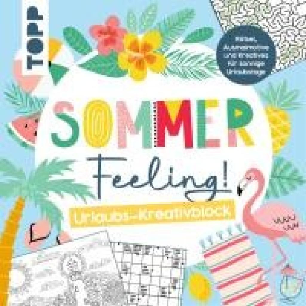 Frechverlag: Sommer Feeling! Urlaubs-Kreativblock
