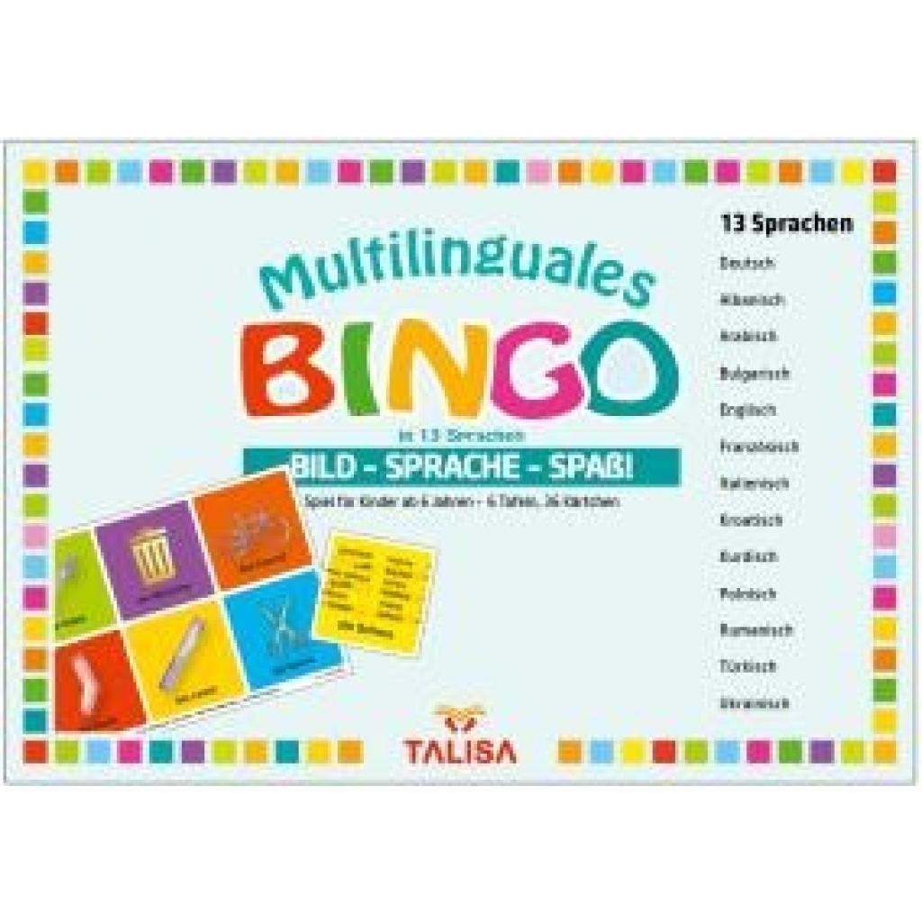 Keller, Aylin: Multilinguales BINGO in 13 Sprachen (Nr.1)