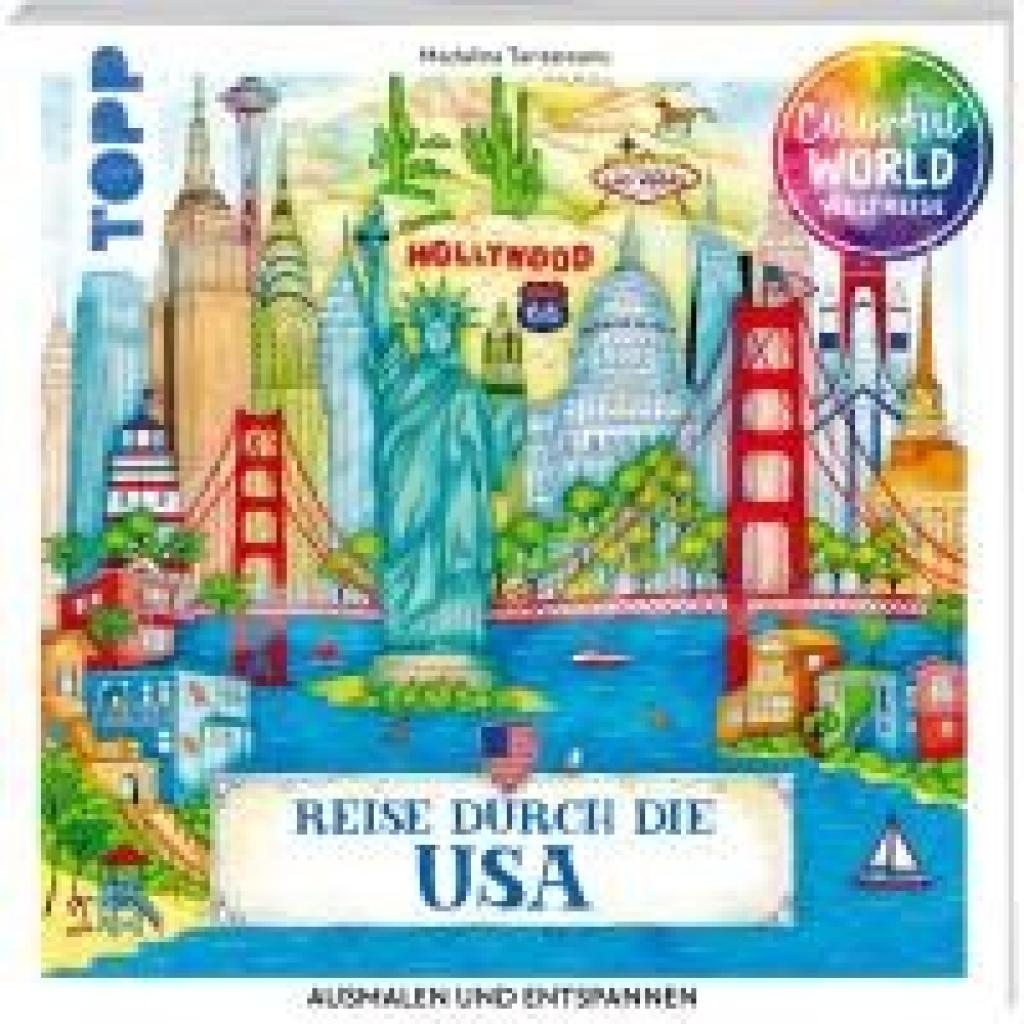 9783735881090 - Colorful World Weltreise - Reise durch die USA - Madalina Tantareanu Taschenbuch