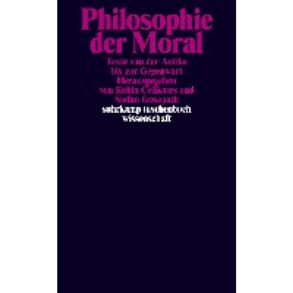 9783518294680 - Philosophie der Moral Taschenbuch