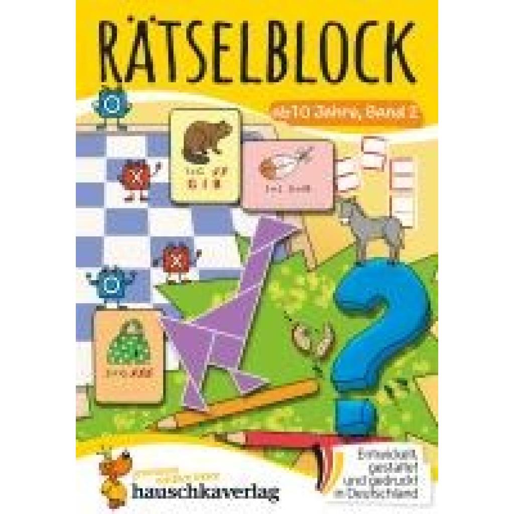 9783881006460 - Rätselblock ab 10 Jahre Band 2 - Agnes Spiecker Kartoniert (TB) 9783881006460 - Rätselblock ab 10 Jahre Band 2 - Agnes Spiecker Kartoniert (TB)