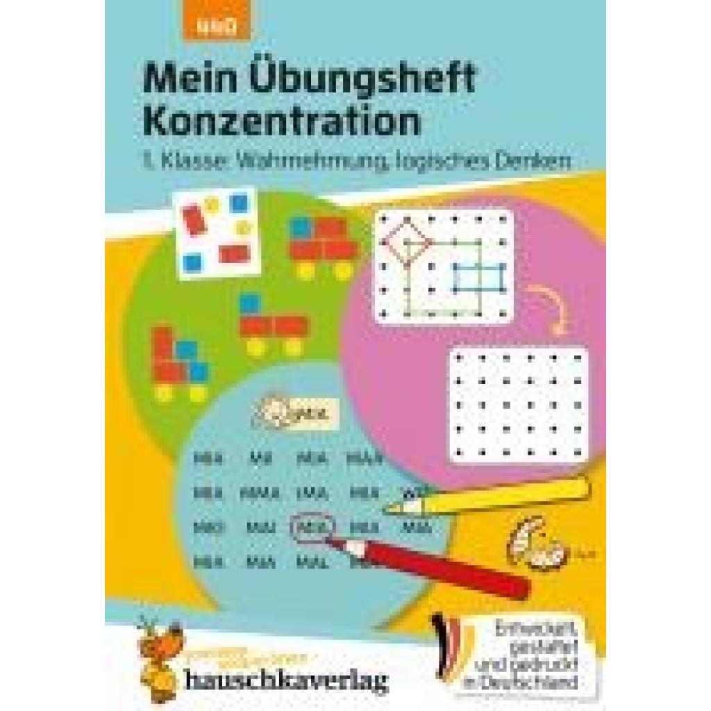 9783881004404 - Mein Übungsheft Konzentration - Schulanfang Wahrnehmung logisches Denken - Ulrike Maier Geheftet 9783881004404 - Mein Übungsheft Konzentration - Schulanfang Wahrnehmung logisches Denken - Ulrike Maier Geheftet