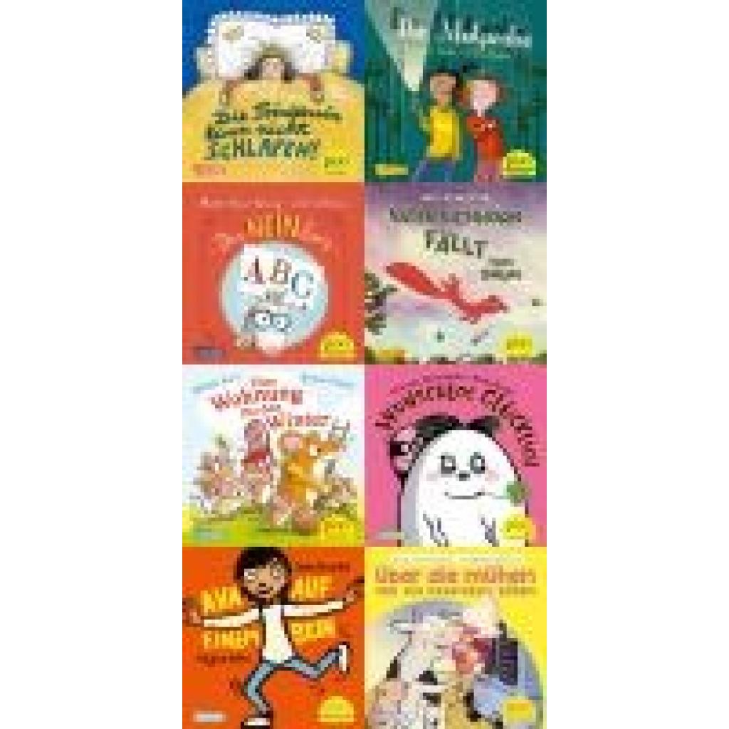 diverse: Pixi-8er-Set 295: Beliebte Autor*innen gratulieren Pixi (8x1 Exemplar)