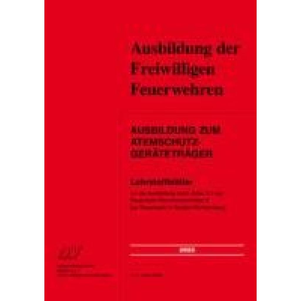 9783788359683 - Ausbildung zum Atemschutzgeräteträger - Karin Müller Geheftet