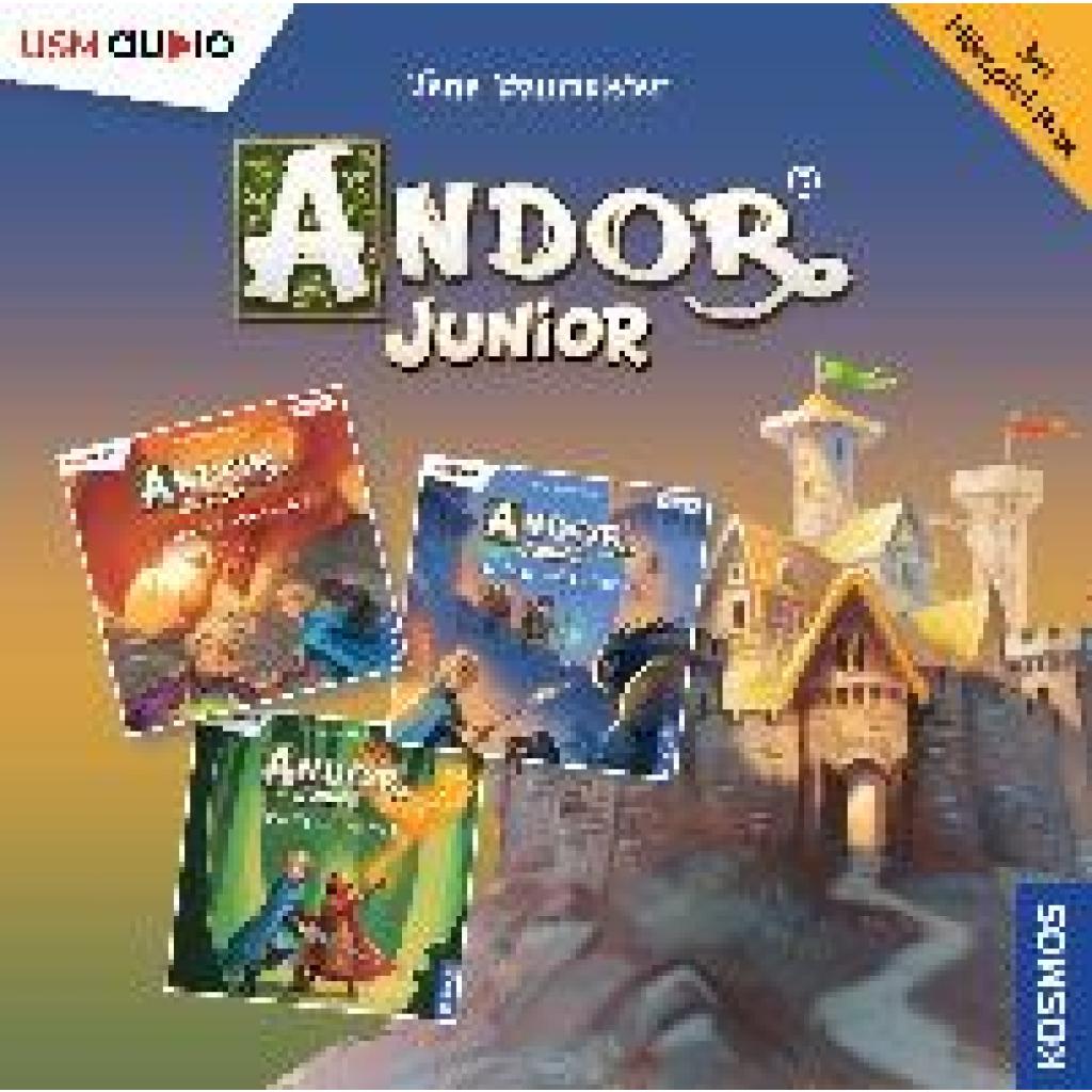 Baumeister, Jens: Die große Andor Junior Hörbox Folgen 1-3 (3 Audio CDs)