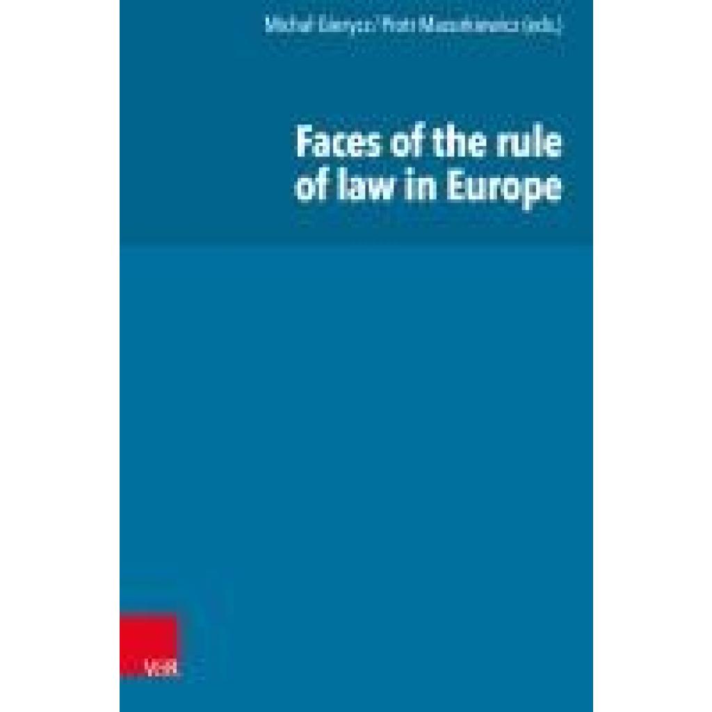 9783525302583 - Faces of the rule of law in Europe