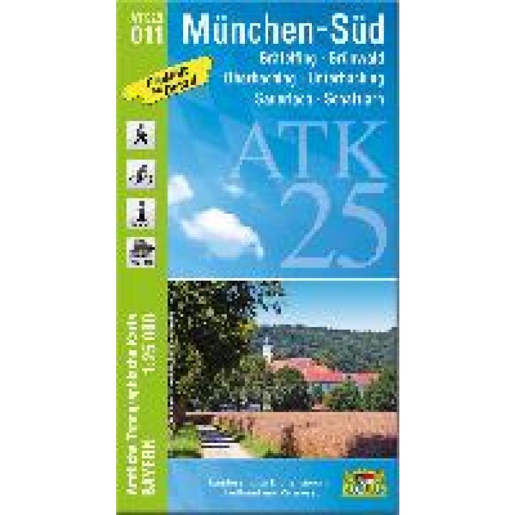 ATK25-O11 München-Süd (Amtliche Topographische Karte 1:25000)