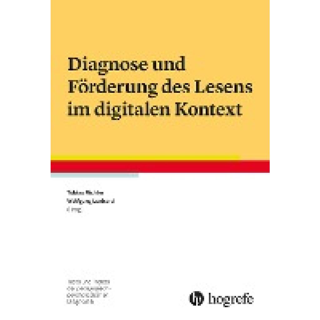 9783801732561 - Diagnose und Förderung des Lesens im digitalen Kontext Kartoniert (TB) 9783801732561 - Diagnose und Förderung des Lesens im digitalen Kontext Kartoniert (TB)
