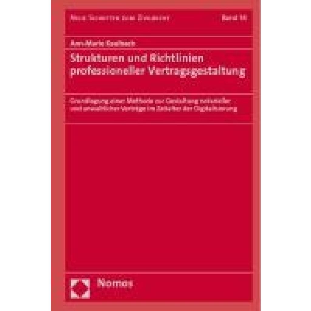 9783756006939 - Kaulbach Ann-Marie Strukturen und Richtlinien professioneller Vertragsgestaltung 9783756006939 - Kaulbach Ann-Marie Strukturen und Richtlinien professioneller Vertragsgestaltung