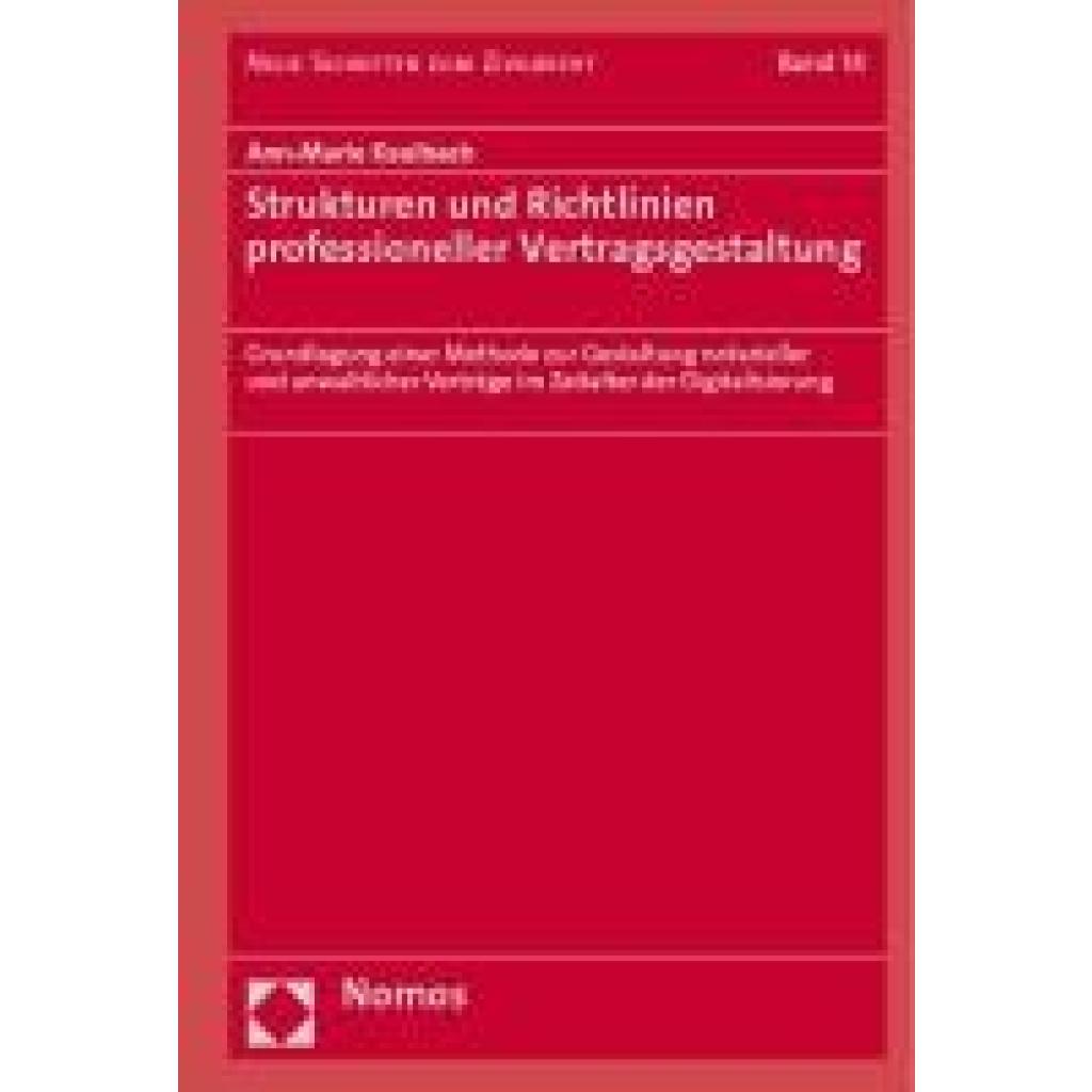 9783756006939 - Kaulbach Ann-Marie Strukturen und Richtlinien professioneller Vertragsgestaltung