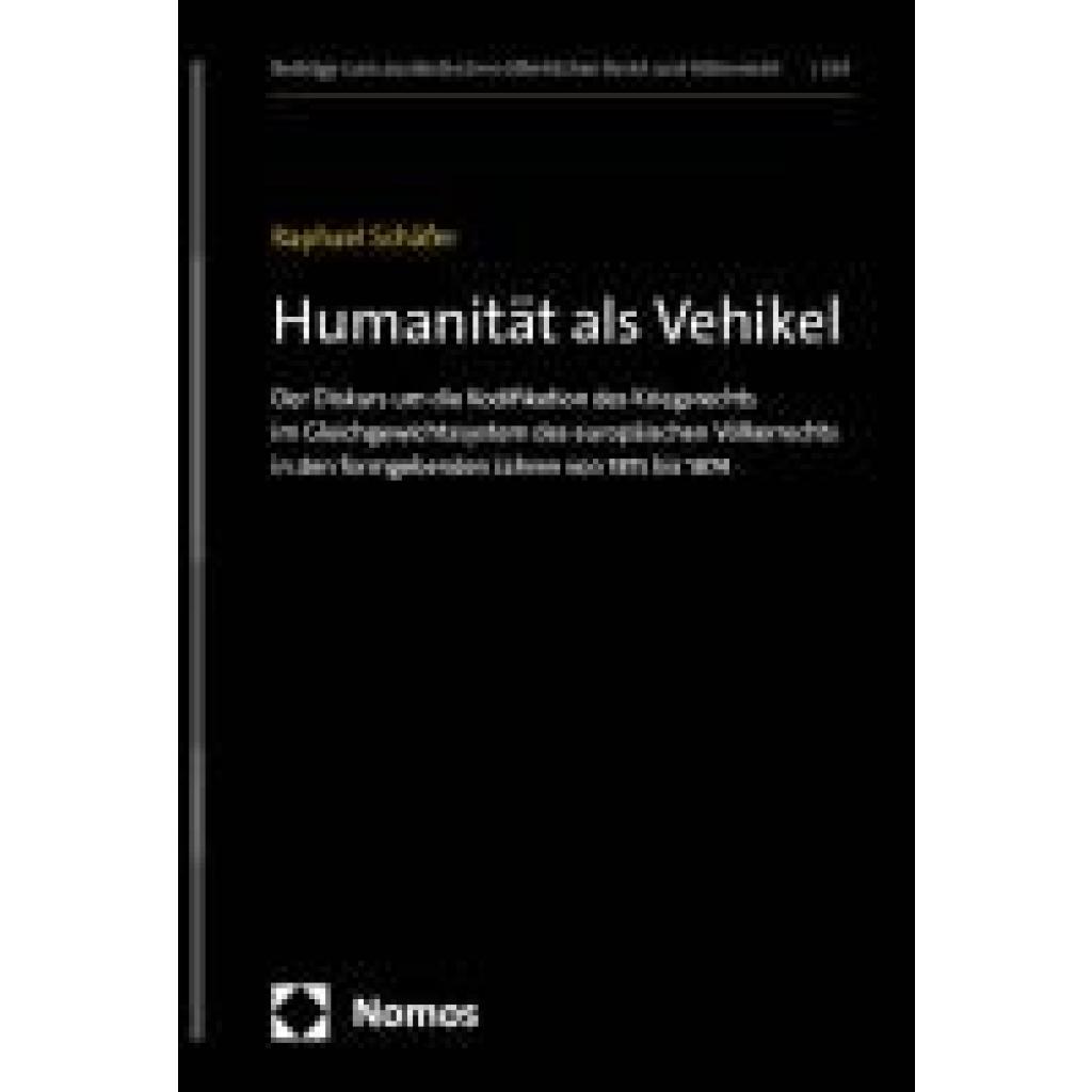 9783756000517 - Schäfer Raphael Humanität als Vehikel 9783756000517 - Schäfer Raphael Humanität als Vehikel