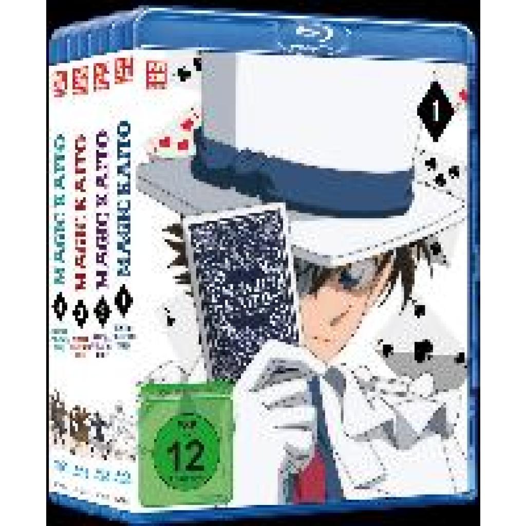 Hirano, Toshiki: Magic Kaito: Kid the Phantom Thief - Gesamtausgabe - Bundle Vol.1-4 (4 Blu-rays)