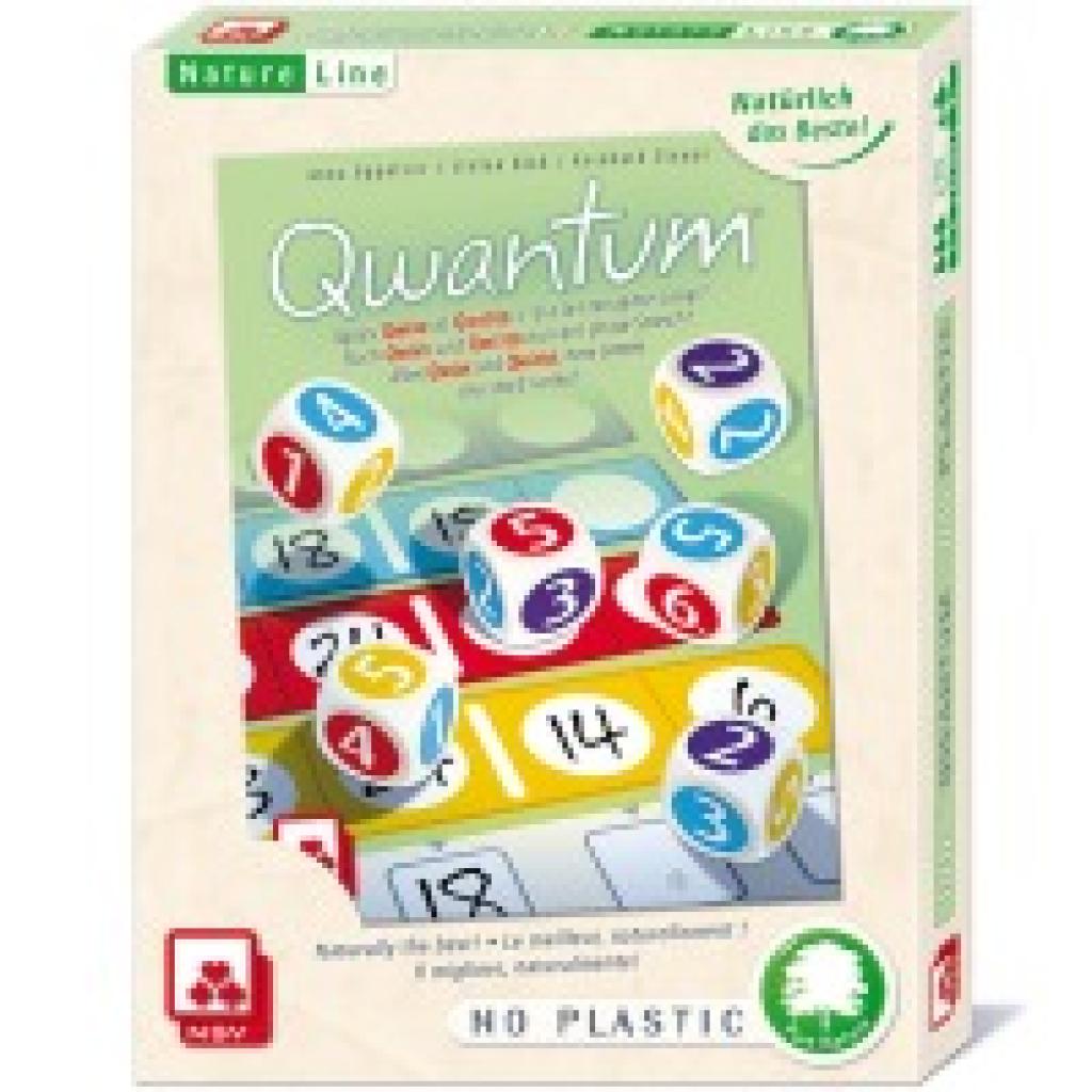 4012426830051 - Nürnberger Spielkarten Verlag NSV908003 - QWANTUM - NATURELINE - INTERNATIONAL