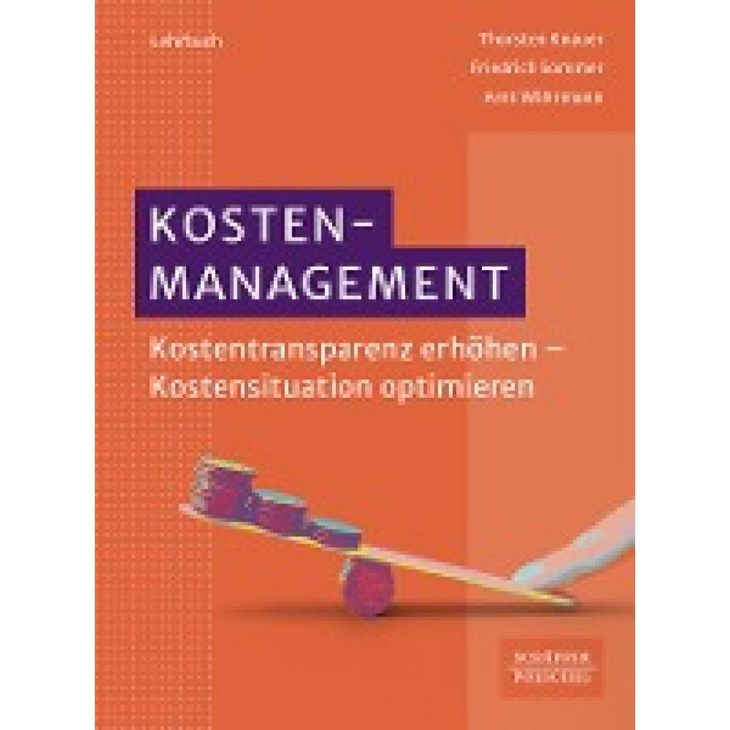 9783791043074 - Kostenmanagement - Thorsten Knauer Friedrich Sommer Arnt Wöhrmann Gebunden