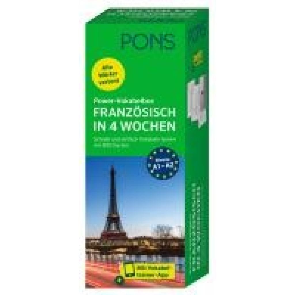 9783125660199 - PONS Power-Vokabelbox Französisch in 4 Wochen Gebunden 9783125660199 - PONS Power-Vokabelbox Französisch in 4 Wochen Gebunden