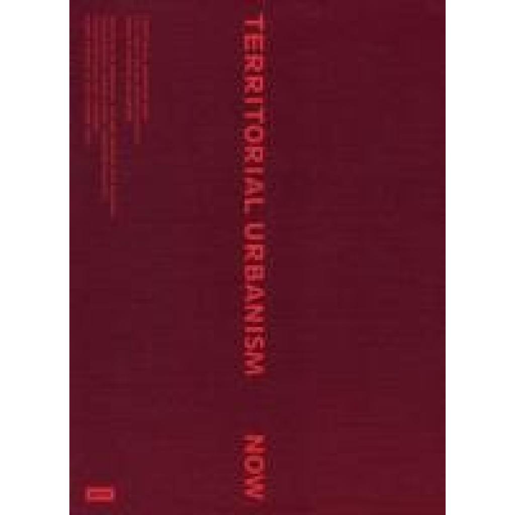 9783986120634 - Territorial Urbanism Now! 9783986120634 - Territorial Urbanism Now!