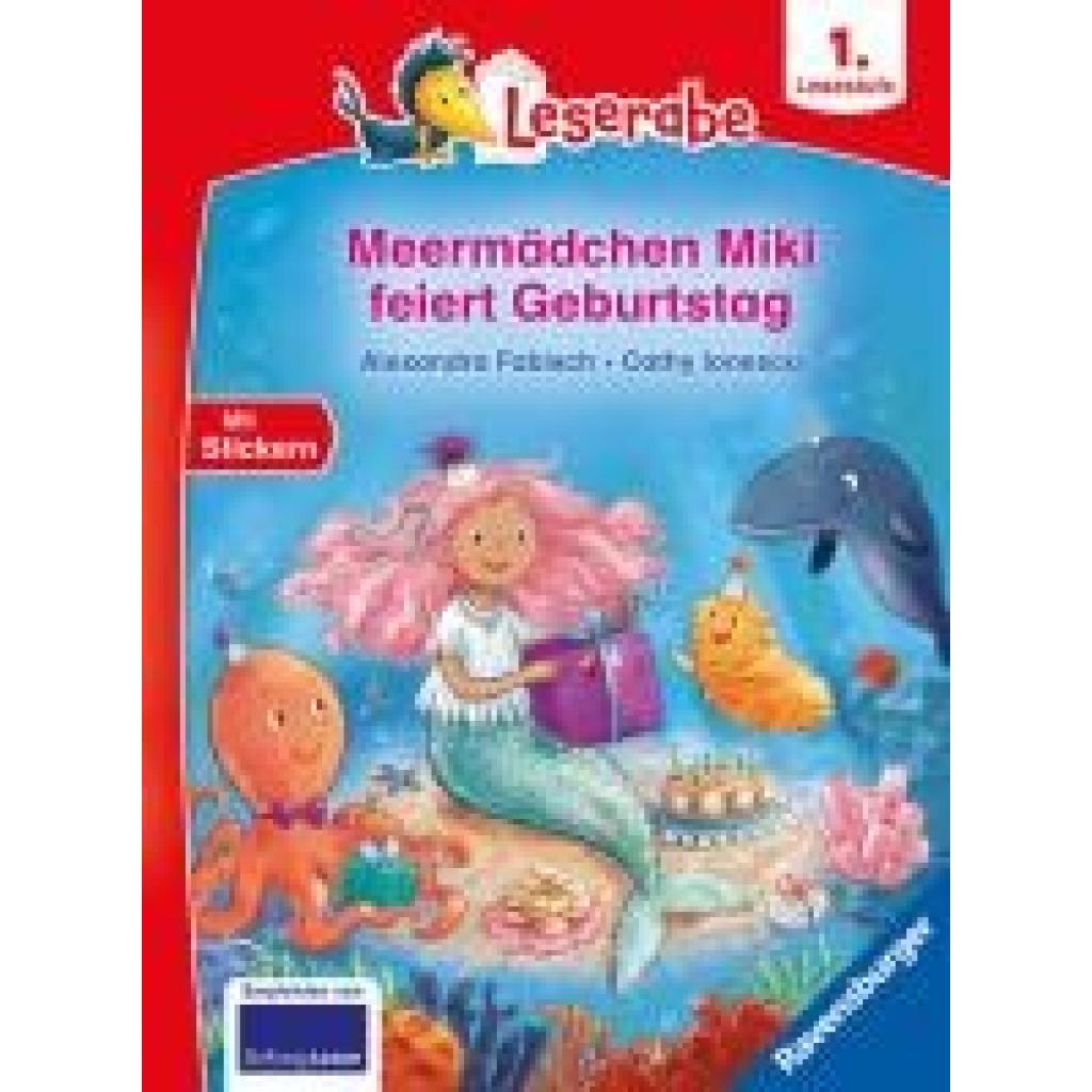 9783473463435 - Meermädchen Miki feiert Geburtstag - Lesen lernen mit dem Leseraben - Erstlesebuch - Kinderbuch ab 6 Jahren - Lesenlernen 1 Klasse Mädchen und Jungen (Leserabe 1 Klasse) - Alexandra Fabisch Gebunden 9783473463435 - Meermädchen Miki feiert Geburtstag - Lesen lernen mit dem Leseraben - Erstlesebuch - Kinderbuch ab 6 Jahren - Lesenlernen 1 Klasse Mädchen und Jungen (Leserabe 1 Klasse) - Alexandra Fabisch Gebunden