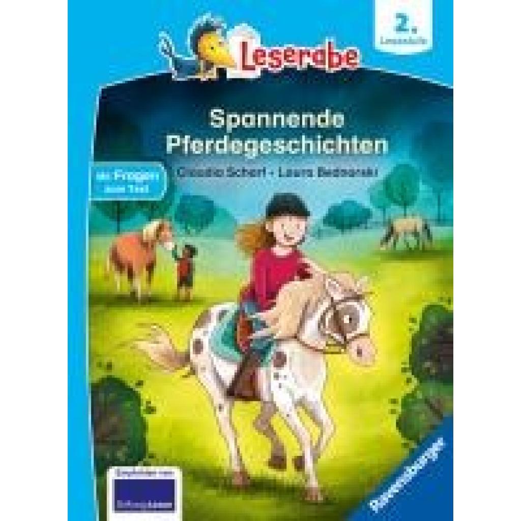 9783473463299 - Spannende Pferdegeschichten - Lesen lernen mit dem Leseraben - Erstlesebuch - Kinderbuch ab 7 Jahren - Lesen üben 2 Klasse Mädchen und Jungen (Leserabe 2 Klasse) - Claudia Scharf Gebunden