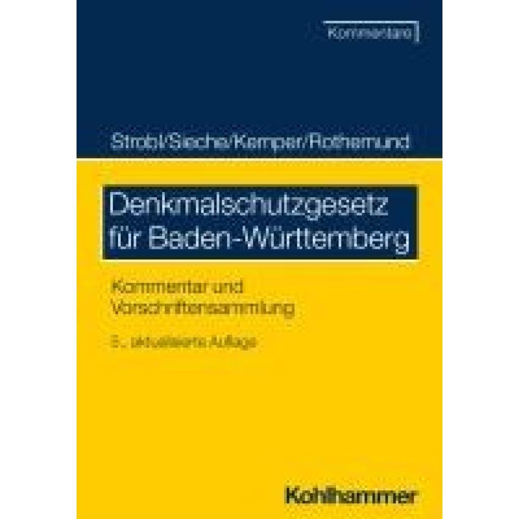 9783170443792 - Strobl Heinz Denkmalschutzgesetz für Baden-Württemberg 9783170443792 - Strobl Heinz Denkmalschutzgesetz für Baden-Württemberg