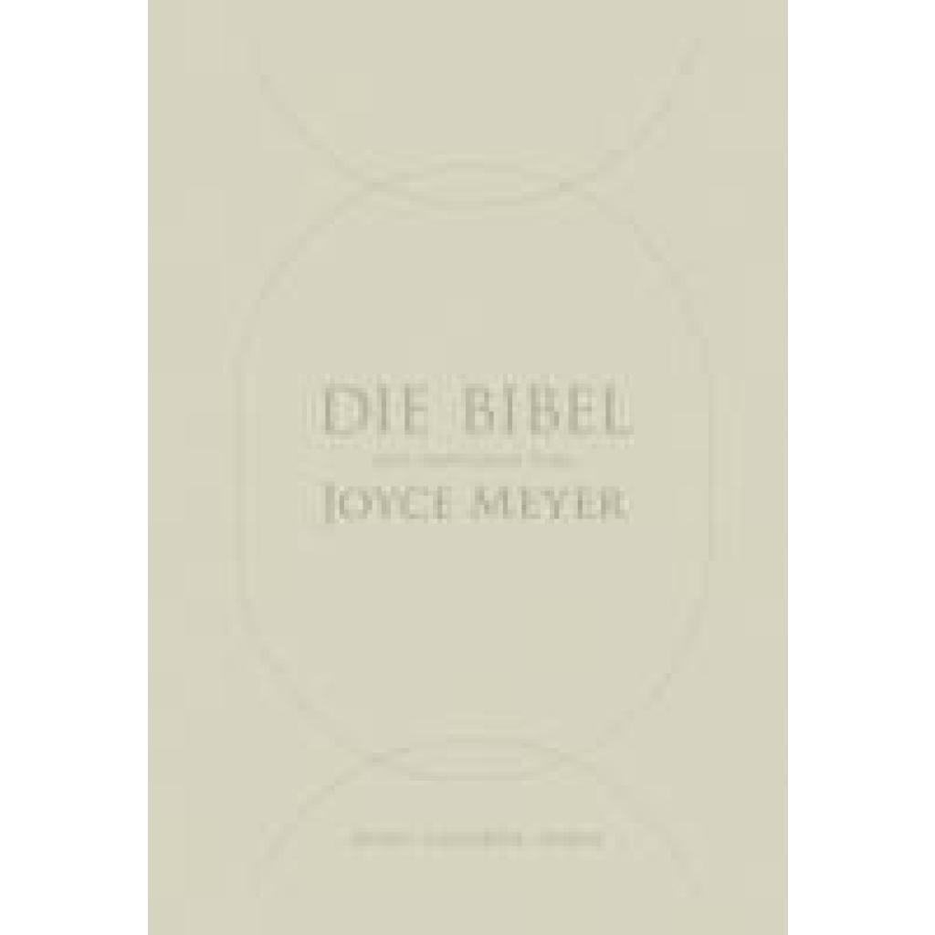 9783417020366 - Meyer Joyce Die Bibel mit Impulsen von Joyce Meyer Kunstlederausgabe