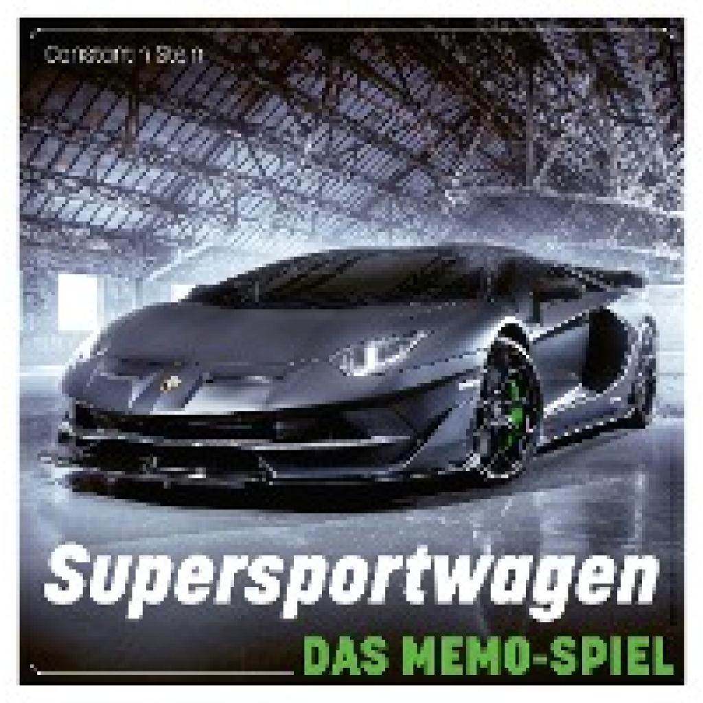 Stein, Constantin: Supersportwagen - Das Memo-Spiel