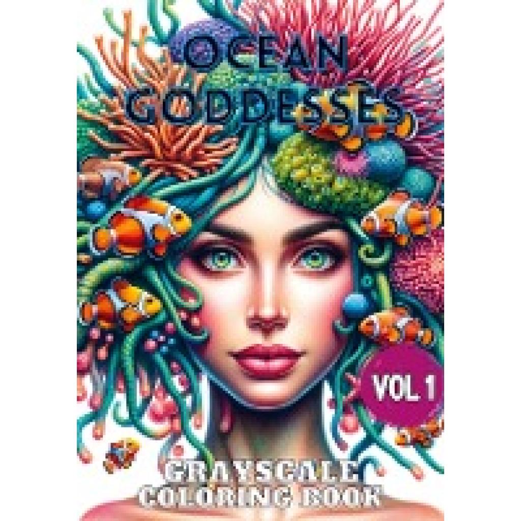 Nori Art Coloring: Ocean Goddesses Vol 1