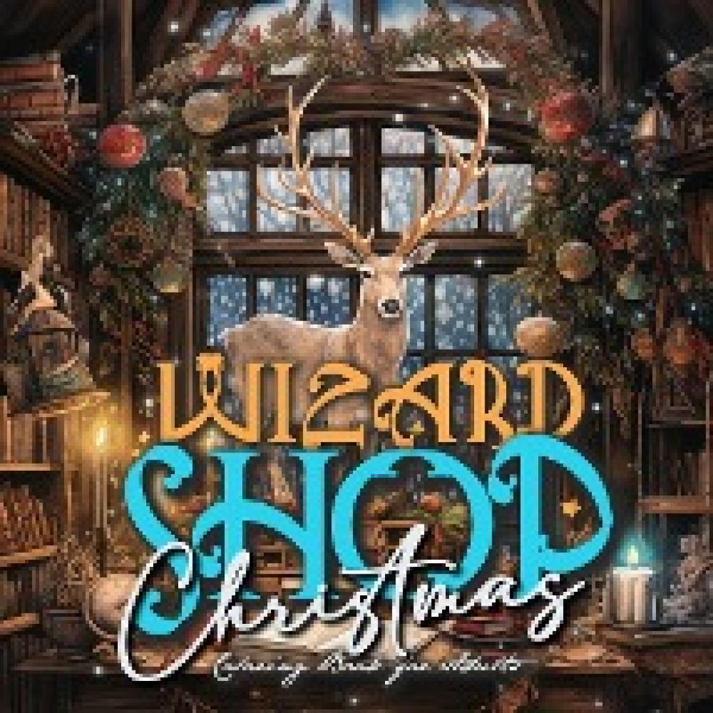 Publishing, Monsoon: Wizard Shop Christmas Coloring Book for Adults