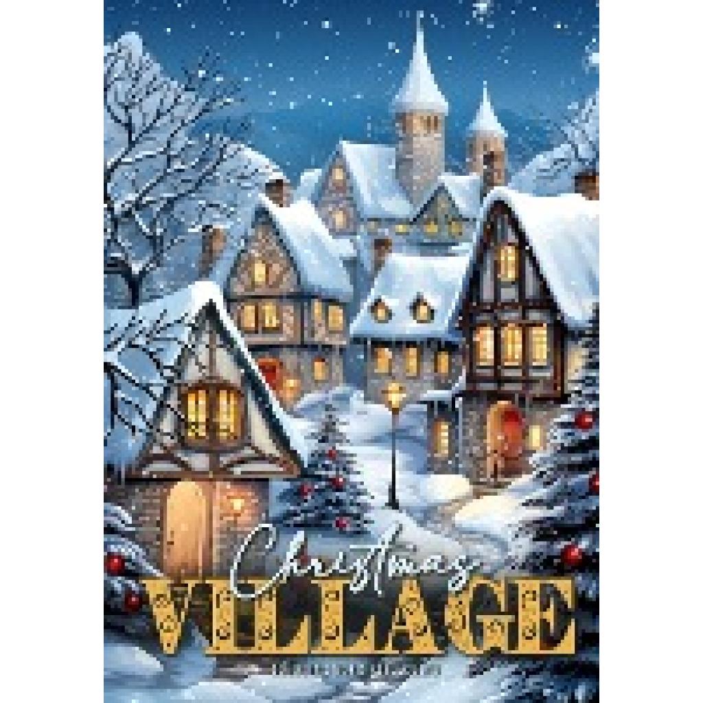 Publishing, Monsoon: Christmas Village Coloring Book for Adults