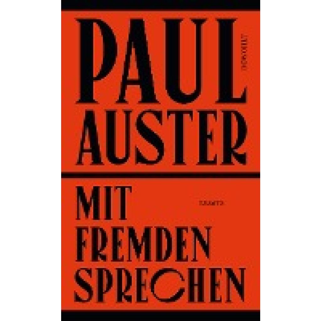 9783498001650 - Mit Fremden sprechen - Paul Auster Gebunden