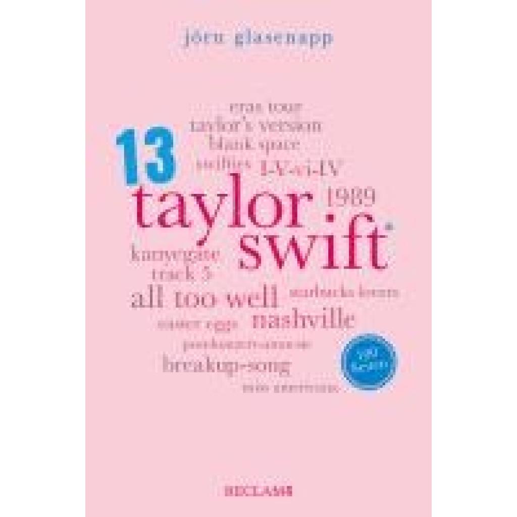 9783150207093 - Taylor Swift 100 Seiten - Jörn Glasenapp Taschenbuch