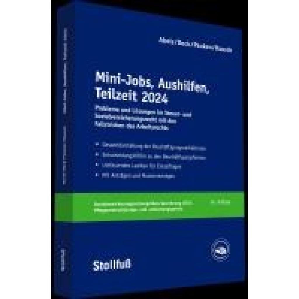 Abels, Andreas: Mini-Jobs, Aushilfen, Teilzeit 2024