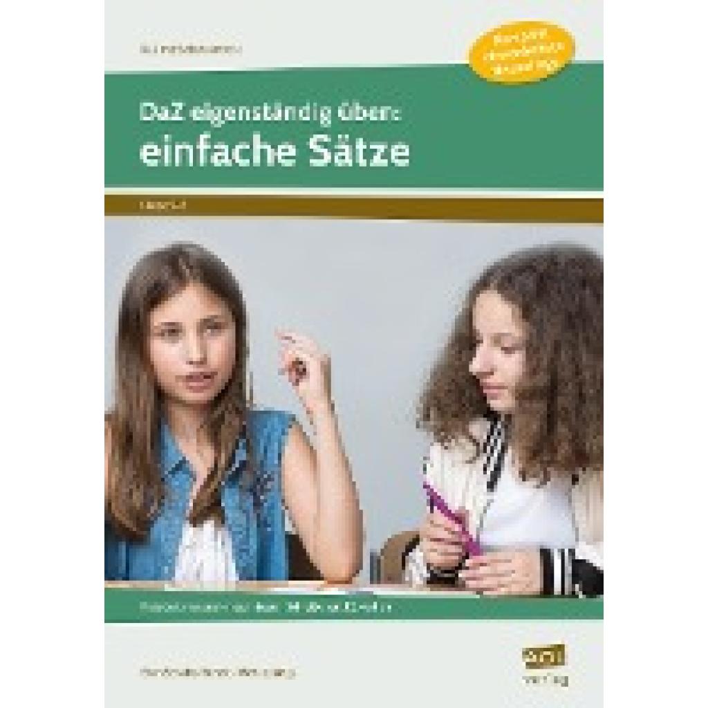 9783403105114 - DaZ eigenständig üben einfache Sätze - Sekundarstufe - Ellen Schulte-Bunert Michael Junga Kartoniert (TB)