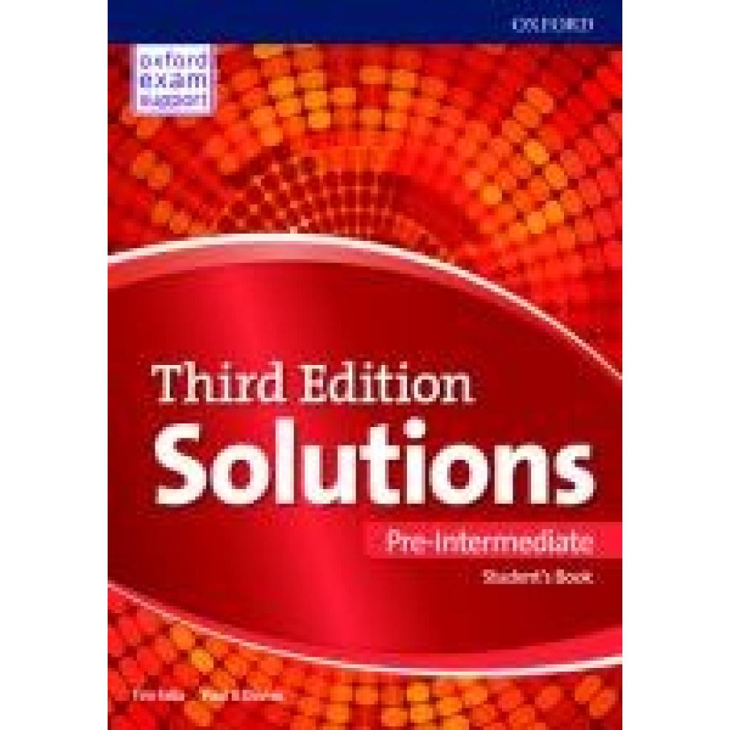 9780194510561 - Paul Davies - GEBRAUCHT Solutions Pre-Intermediate Students Book - Preis vom 25112023 060605 h