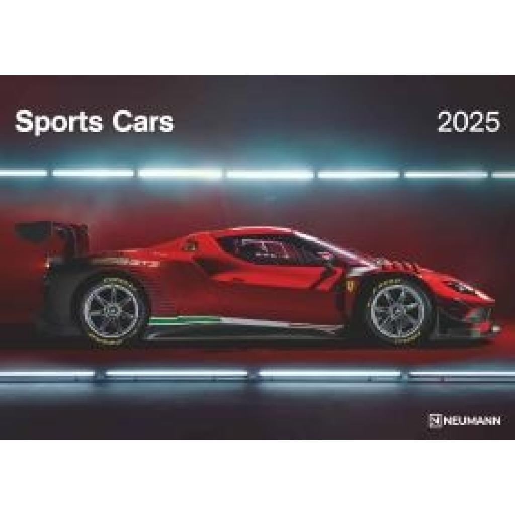 Sports Cars 2025 - Foto-Kalender - Wand-Kalender - 42x29,7 - Autos